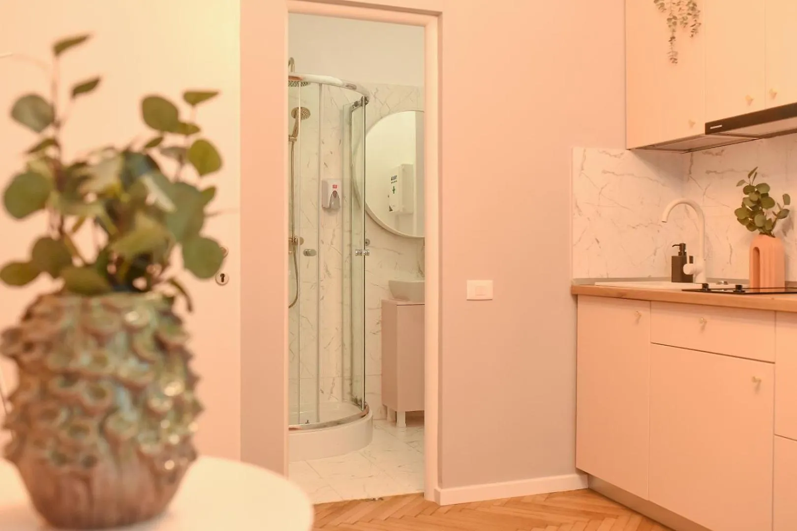 The Central Charms- Studios Near Radisson Bucharest Apartment